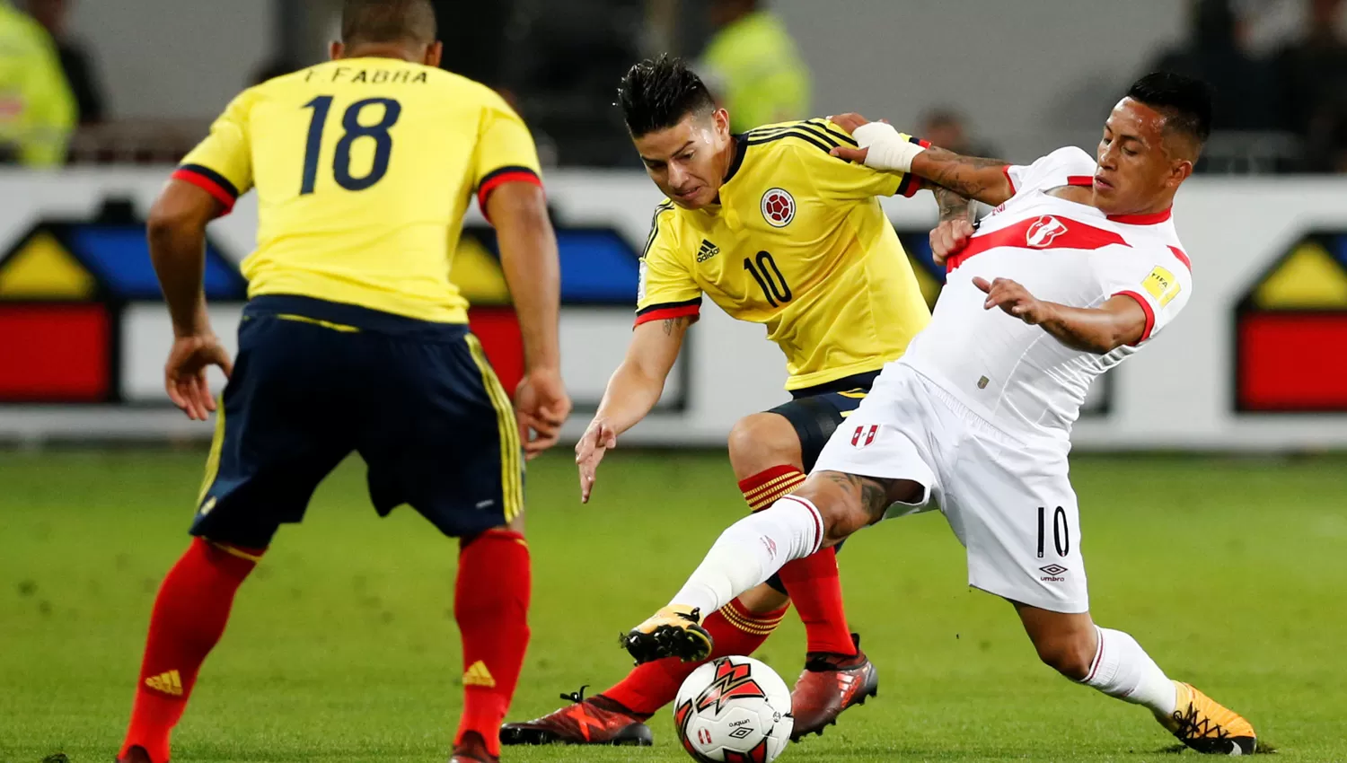 PERÚ VS COLOMBIA (REUTERS)