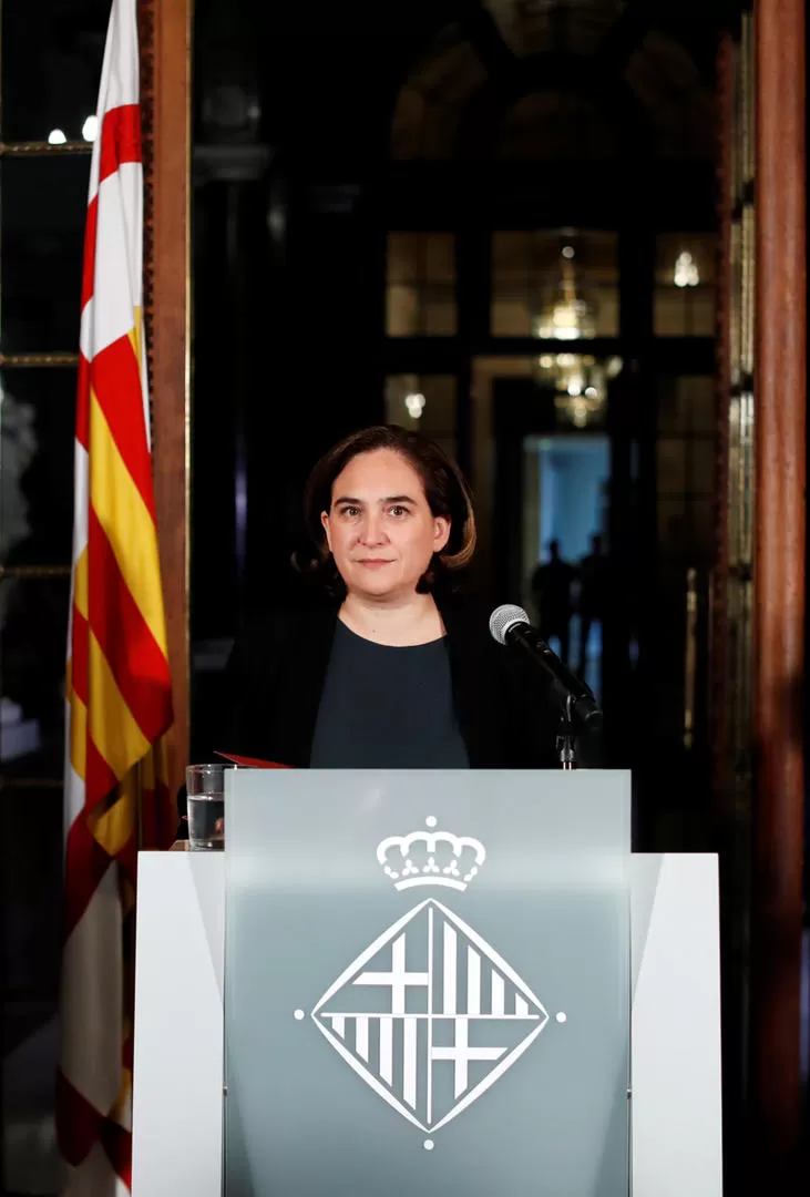 PEDIDO. Colau, alcaldesa de Barcelona, pidió más diálogo. Reuters