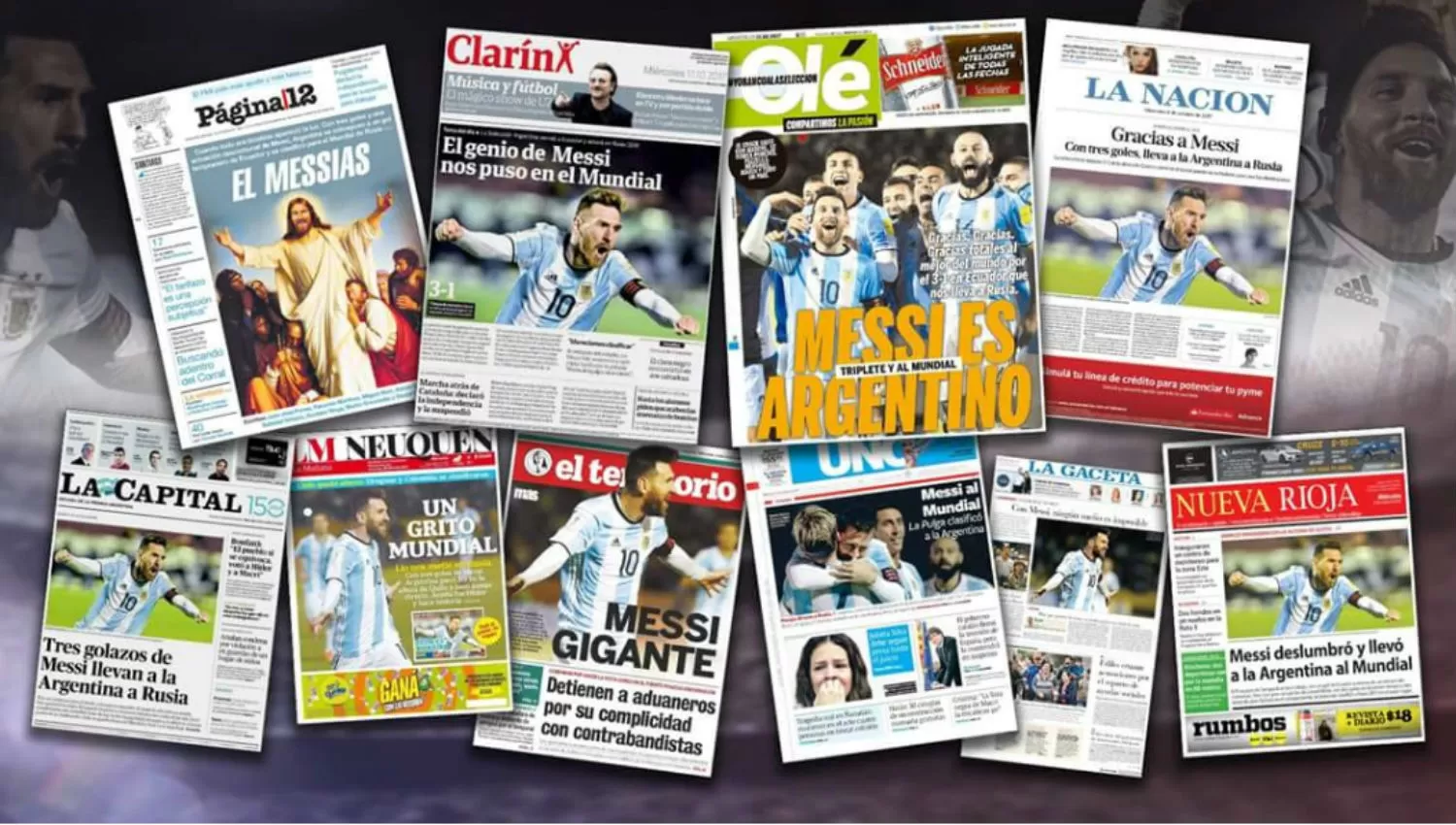 LA GACETA, entre los medios elegidos por Barcelona para felicitar a Messi