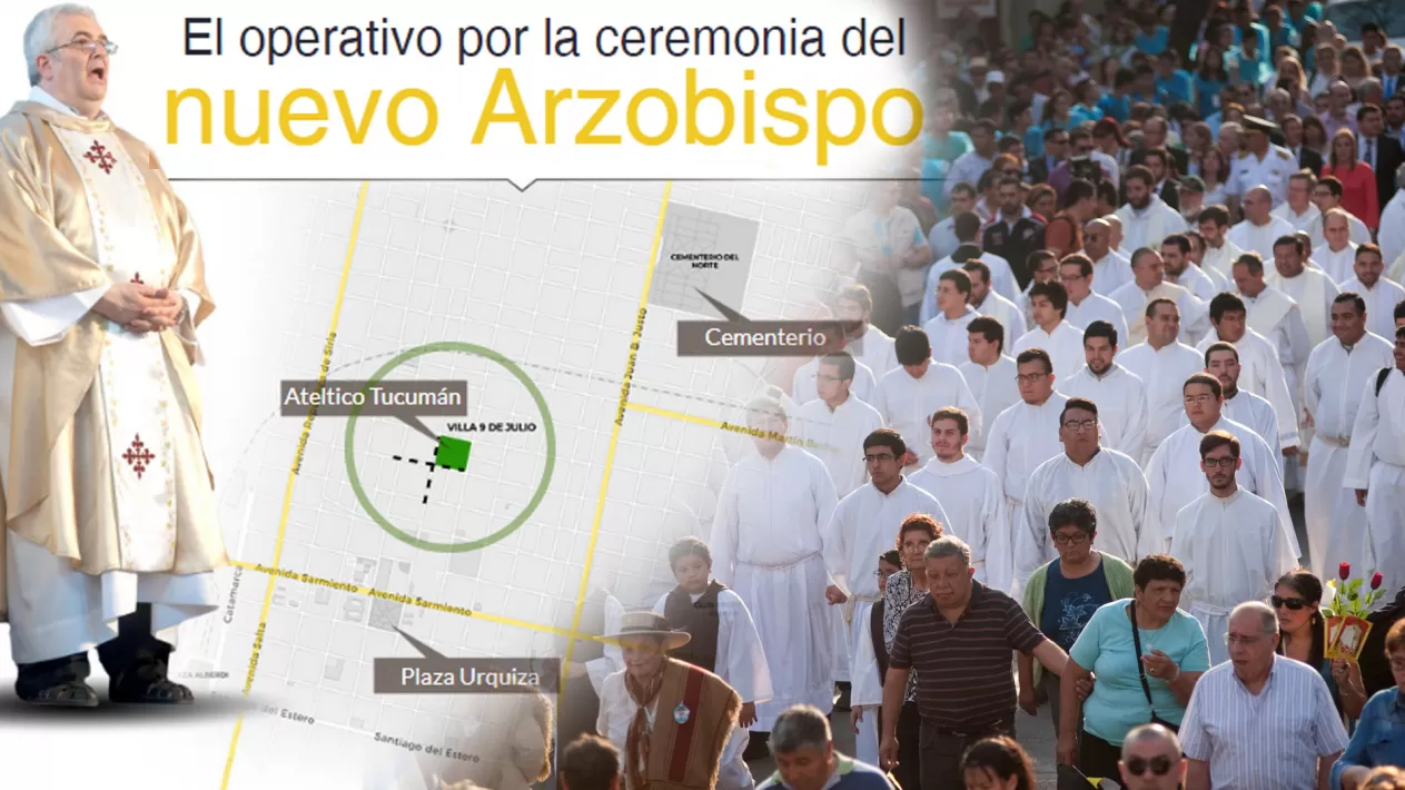 Infografía: todo lo que hay que saber de la ordenación del nuevo arzobispo de Tucumán