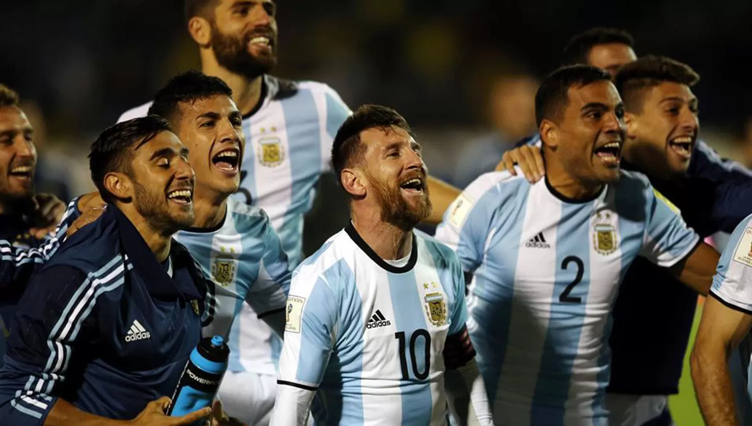CLASIFICACIÓN. La Selección Argentina, con Messi a la cabeza, estará en Rusia. (REUTERS)