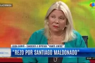 Carrió, sobre la desaparición de Santiago Maldonado: siempre el tiempo me dio la razón