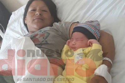 Nació un superbebé con más de 5 kilos en Santiago del Estero