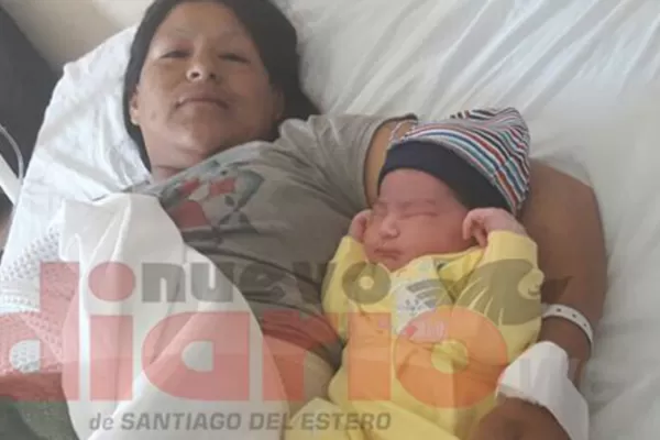 Nació un superbebé con más de 5 kilos en Santiago del Estero