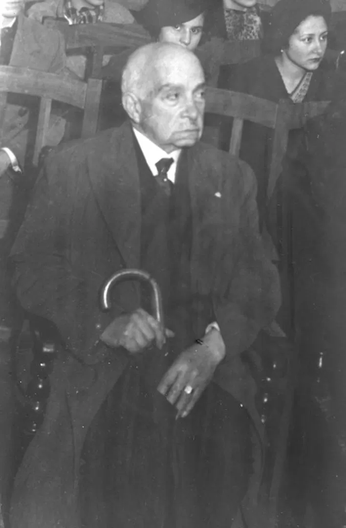 JOSÉ R. FIERRO. El ameno cronista del viejo Tucumán, en una foto de sus últimos años. 