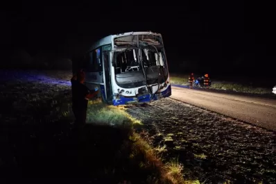 Choque en cadena en la ruta 9: “todo esto ocurrió por un auto que se largó a pasar”