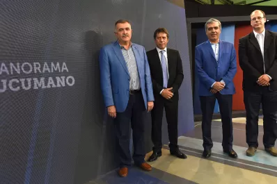 Uno por uno: así fue el desempeño de los cuatro candidatos en el debate de Panorama Tucumano