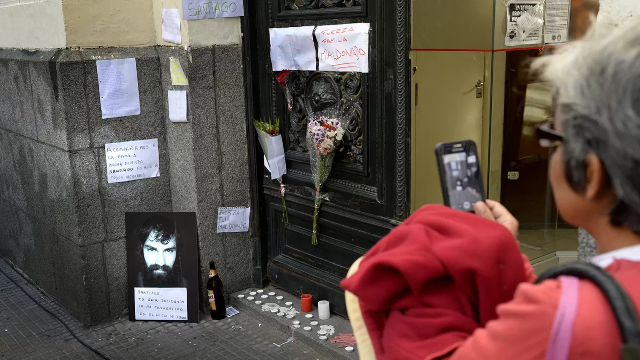 En la morgue judicial se realiza la autopsia al cuerpo de Maldonado. FOTO DE DYN.