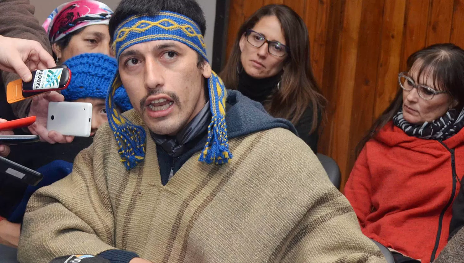 JONES HUALA. El líder de la Resistencia Ancestral Mapuche. FOTO TOMADA DE URGENTE24.COM