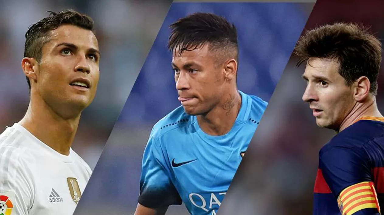 CRISTIANO, NEYMAR Y MESSI