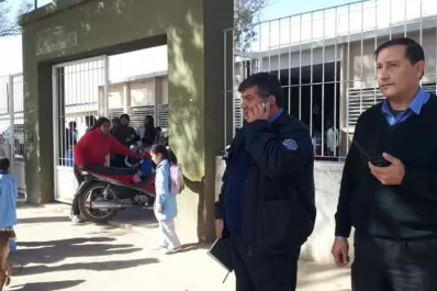 Video: fue a votar a una escuela de Villa Amalia y quedó detenido: tenía pedido de captura
