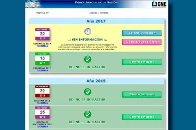 Cómo es el trámite que tienen que hacer quienes no votaron