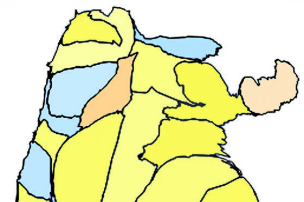 El peso electoral de cada distrito, según el Atlas de Andy Tow