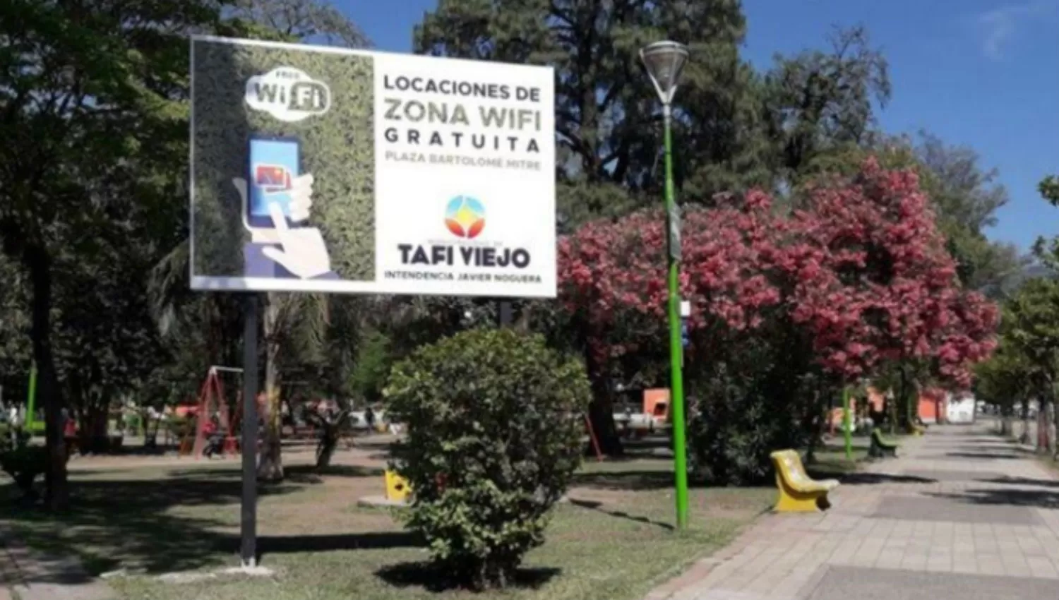 Un buena noticia para los taficeños: algunas plazas tendrán wifi gratis