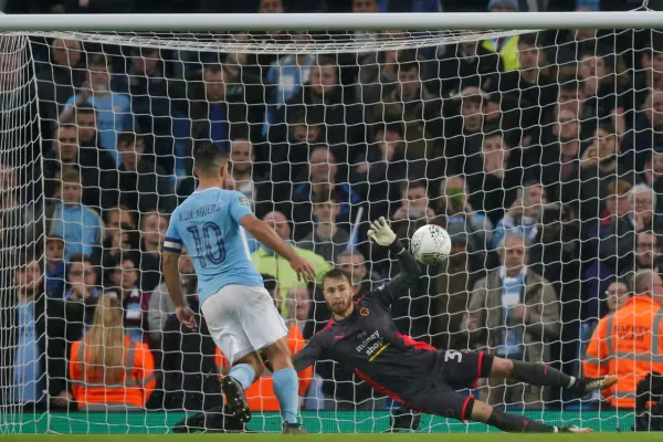 El Kun Agüero picó el penal que clasificó a Manchester City