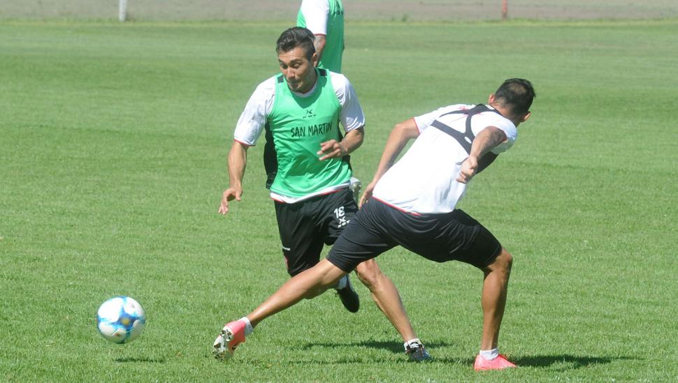 San Martín se prepara para el sábado