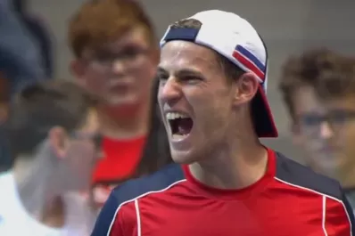 Schwartzman ganó su partido y le dio una gran mano a Del Potro