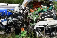 Apedrearon a la Policía y saquearon uno de los camiones de la tragedia de Simoca