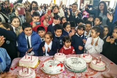 Gran fiesta por los 100 años de la escuela de El Sunchal