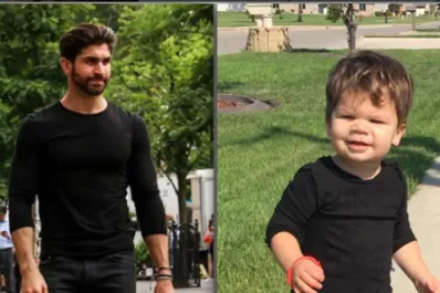 ¡Una ternura! El bebé que se volvió viral por imitar a su tío modelo