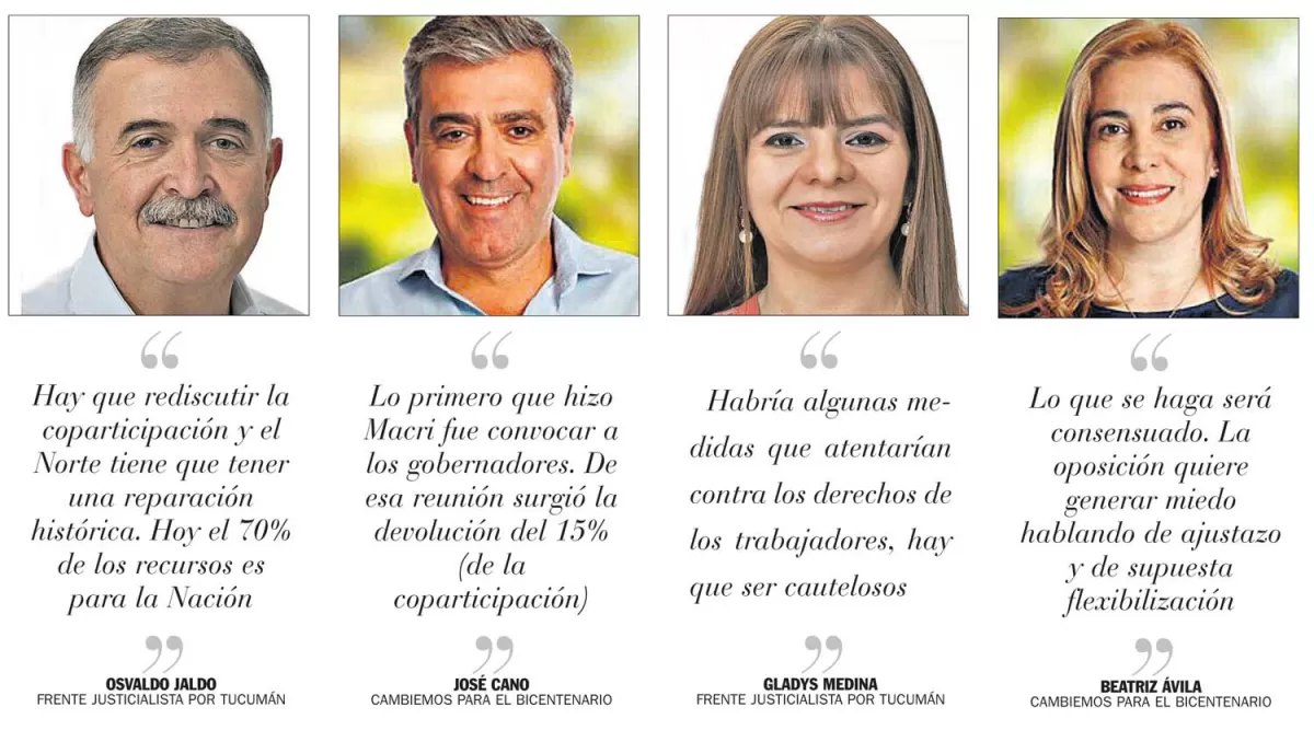 Los diputados electos por Tucumán celebraron el llamado de Macri, pero hicieron advertencias