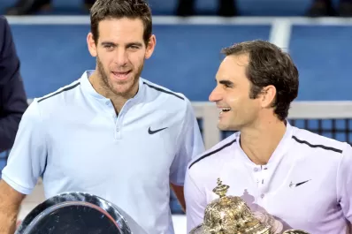 Escuchá el mensaje de Del Potro para Federer, que hizo reír a todo el estadio