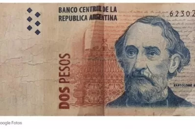 Desaparece el billete de dos pesos