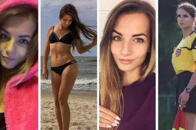 Quién es Karolina Bojar, la árbitro más sexy del mundo