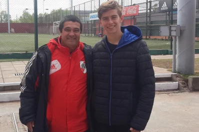 El juvenil tucumano Lautaro García quedó en River