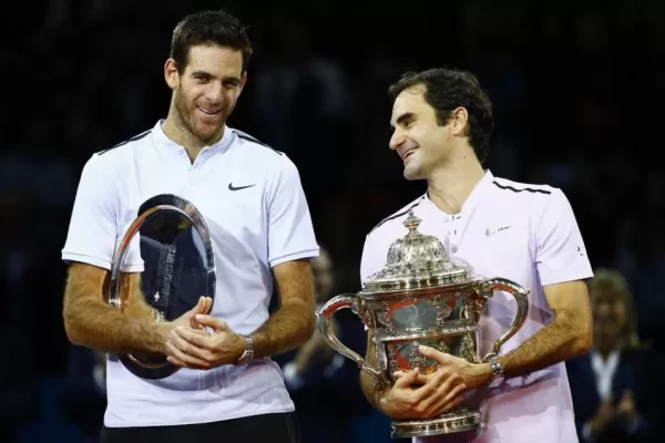 Pese a caer ante Federer en la final, Del Potro está en un nivel digno del torneo de maestros