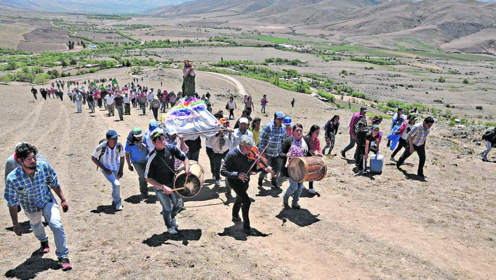 La Virgen de la Eucaristía se ganó un lugar en los Valles