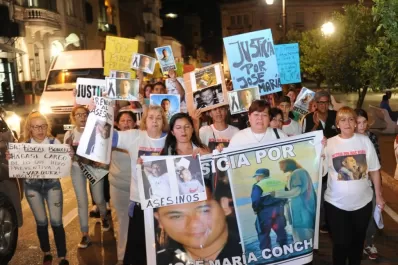 “La Justicia mató otra vez a mi hijo”, dijo la madre del policía Concha