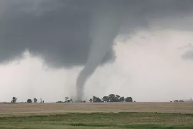 La foto que se viralizó de un supuesto tornado en Los Ralos es de Estados Unidos