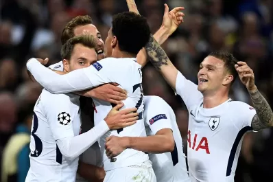 Tottenham ridiculiza al Real Madrid y pasó a la segunda fase de la Liga de Campeones