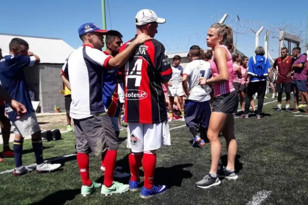 “Vicky” Sauze se entrenó con el seleccionado nacional en una cárcel