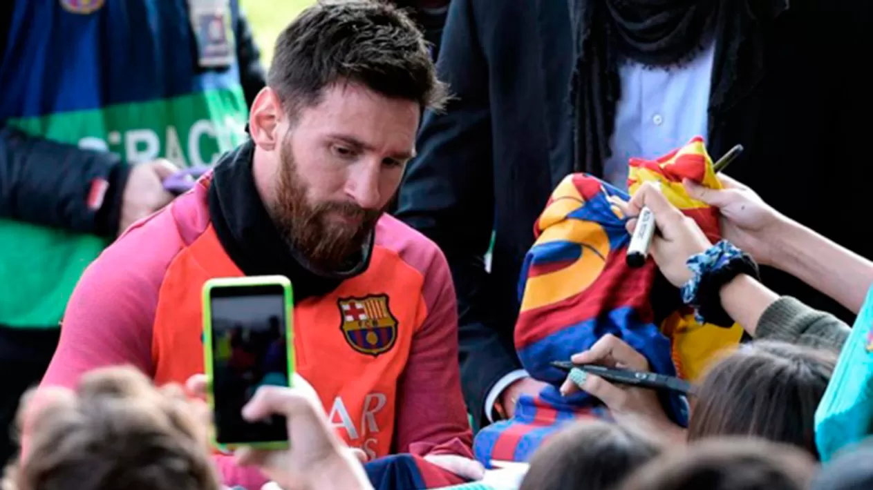 SOLIDARIO. Lionel Messi (ARCHIVO)