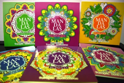Olvidate del estrés pintando mandalas