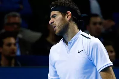 Del Potro perdió con Isner y no pudo llegar a Londres