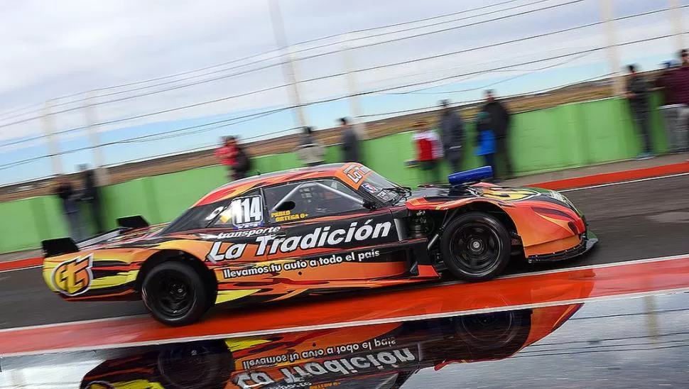 EN ASFALTO. Ortega correrá por segunda vez consecutiva en el TC Mouras. BH FOTOS