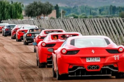 Un lujo: la caravana de Ferraris llega mañana a Tucumán