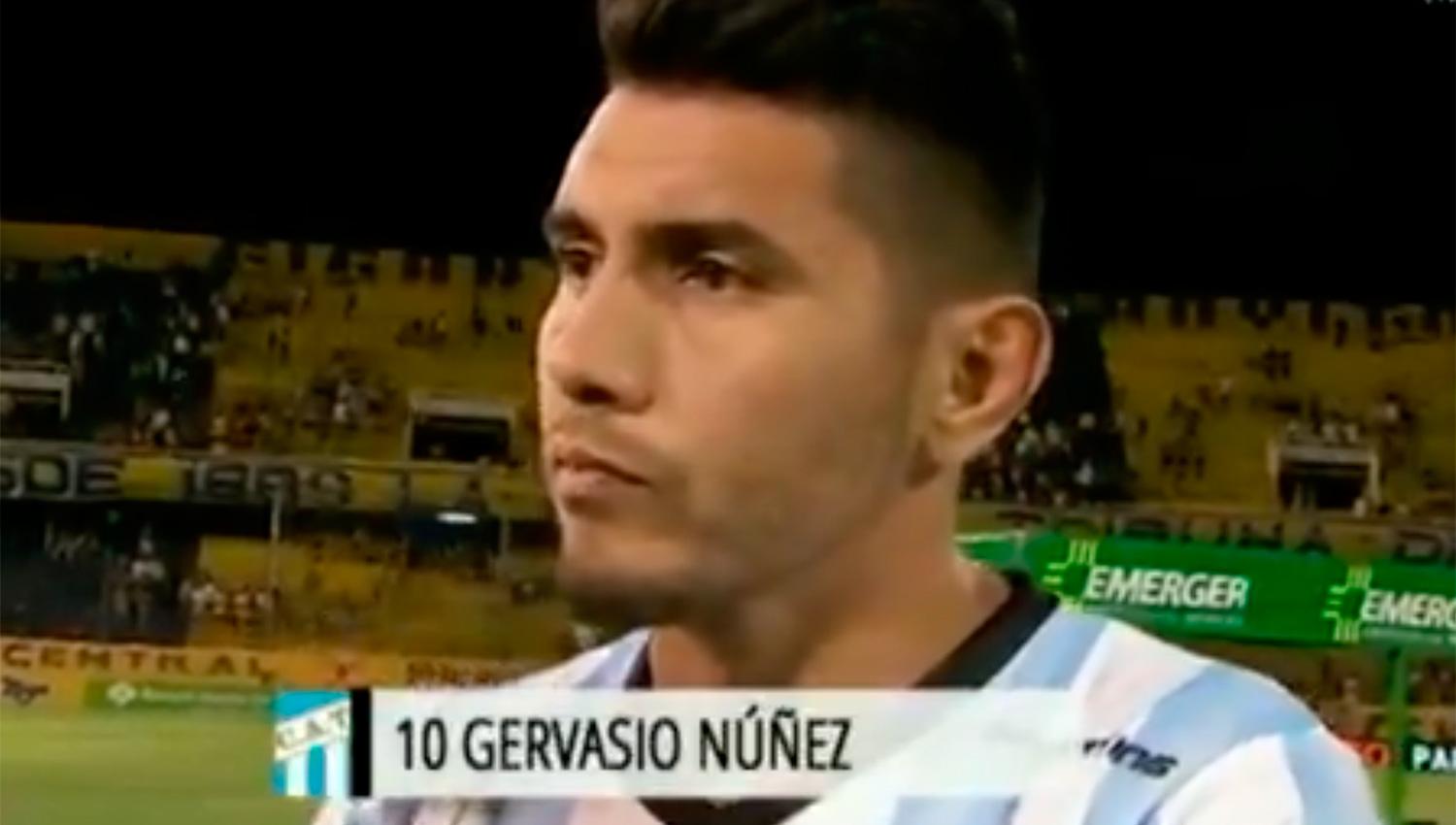 Núñez contó por qué no gritó el gol: mi familia es hincha de Central