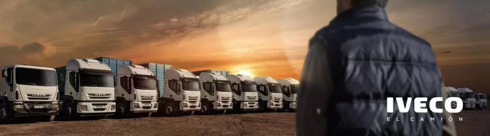PARTICIPACIÓN REGIONAL. Tucumán representa el 40% de las ventas de camiones totales en el NOA.  Iveco.com 