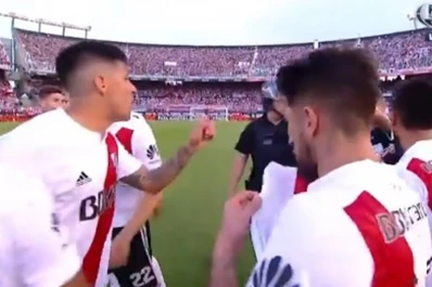 La calentura de Enzo Pérez: nos sacaron de la Copa igual, inventaron el VAR