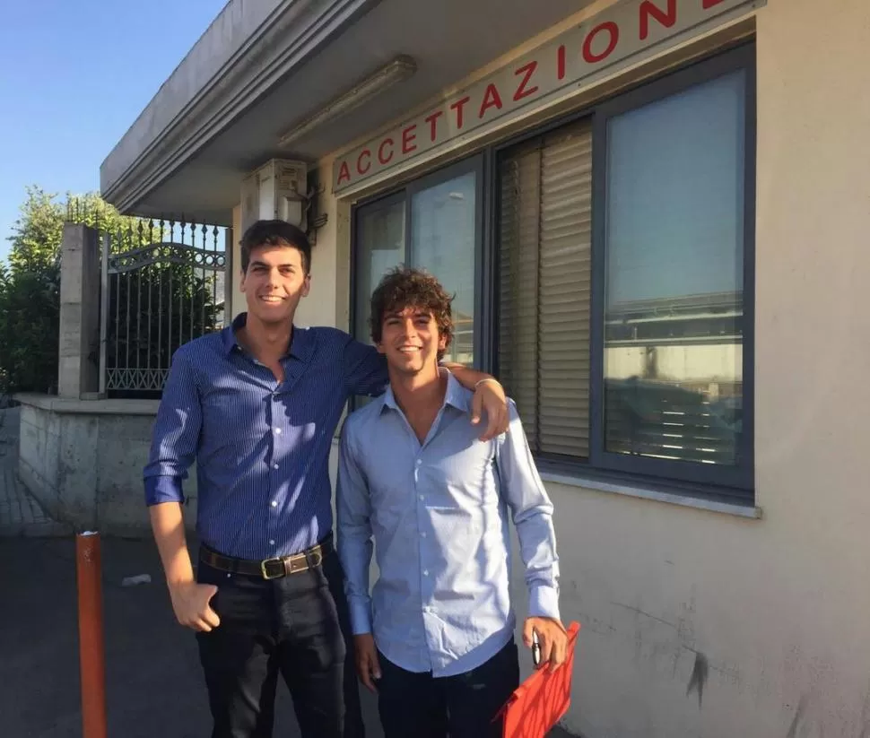 UN GRAN DESAFÍO. Ezequiel Argüello y Fernando Daziano trazaron un proyecto que busca afianzar el nexo entre la universidad y el mundo de la industria.  