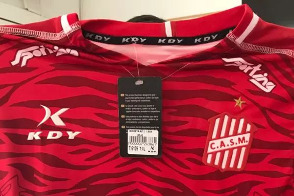 Conocé la nueva camiseta alternativa de San Martín