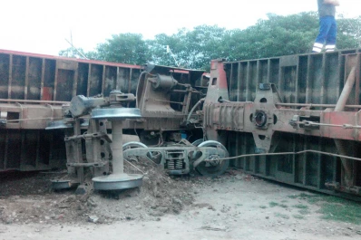 Descarriló un tren de carga al sur de la capital tucumana