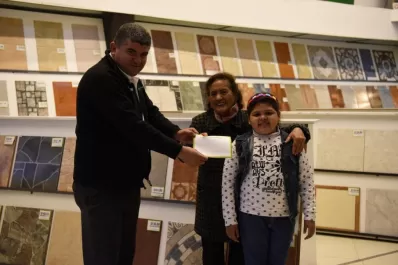 Con los Números de la Suerte de LA GACETA, piso nuevo con productos de Zeramiko