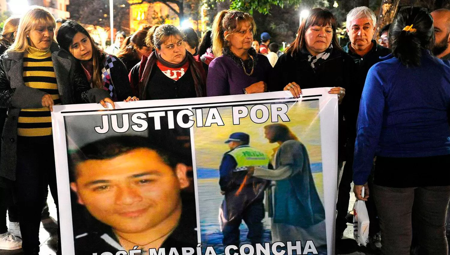 PEDIDO DE JUSTICIA. Familiares del policía marcharon para exigir que el caso no quede impune. ARCHIVO/LA GACETA