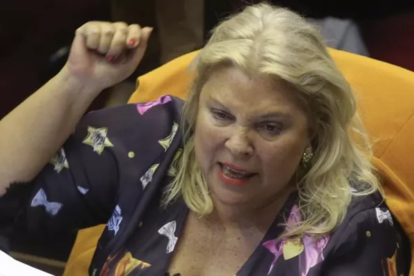 Mirá el video en el que Carrió trató de estúpidos a los diputados progresistas