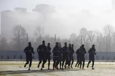 La Selección piensa en el amistoso y ni el frío la detiene